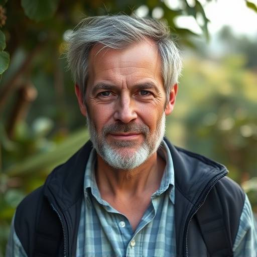 Photo de Jean-Pierre Martin, co-fondateur et responsable du développement durable d'Évasion Grandeur Nature.